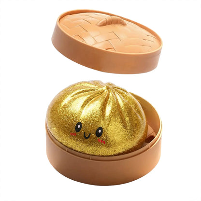 Buns Squishies Toy Squishies Dumplings Stress Balls for Kids Adults Squeeze Dough Stress Relief Toys