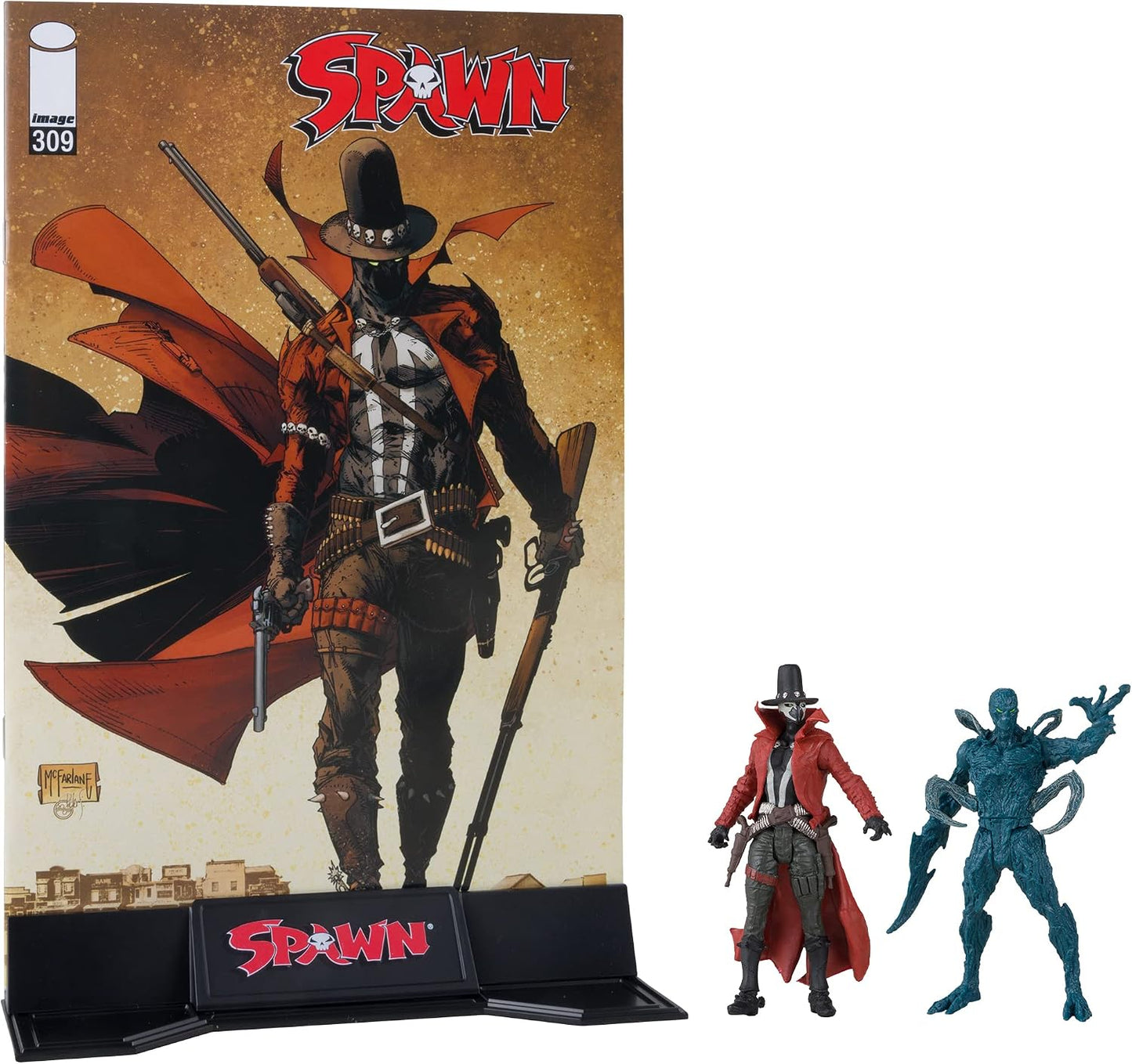 - Spawn Page Punchers 2Pk Gunslinger and Auger 3In Action Figures with Comic