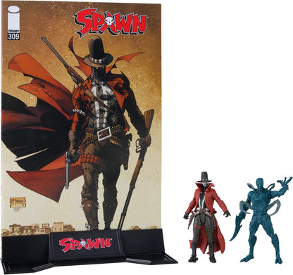 - Spawn Page Punchers 2Pk Gunslinger and Auger 3In Action Figures with Comic