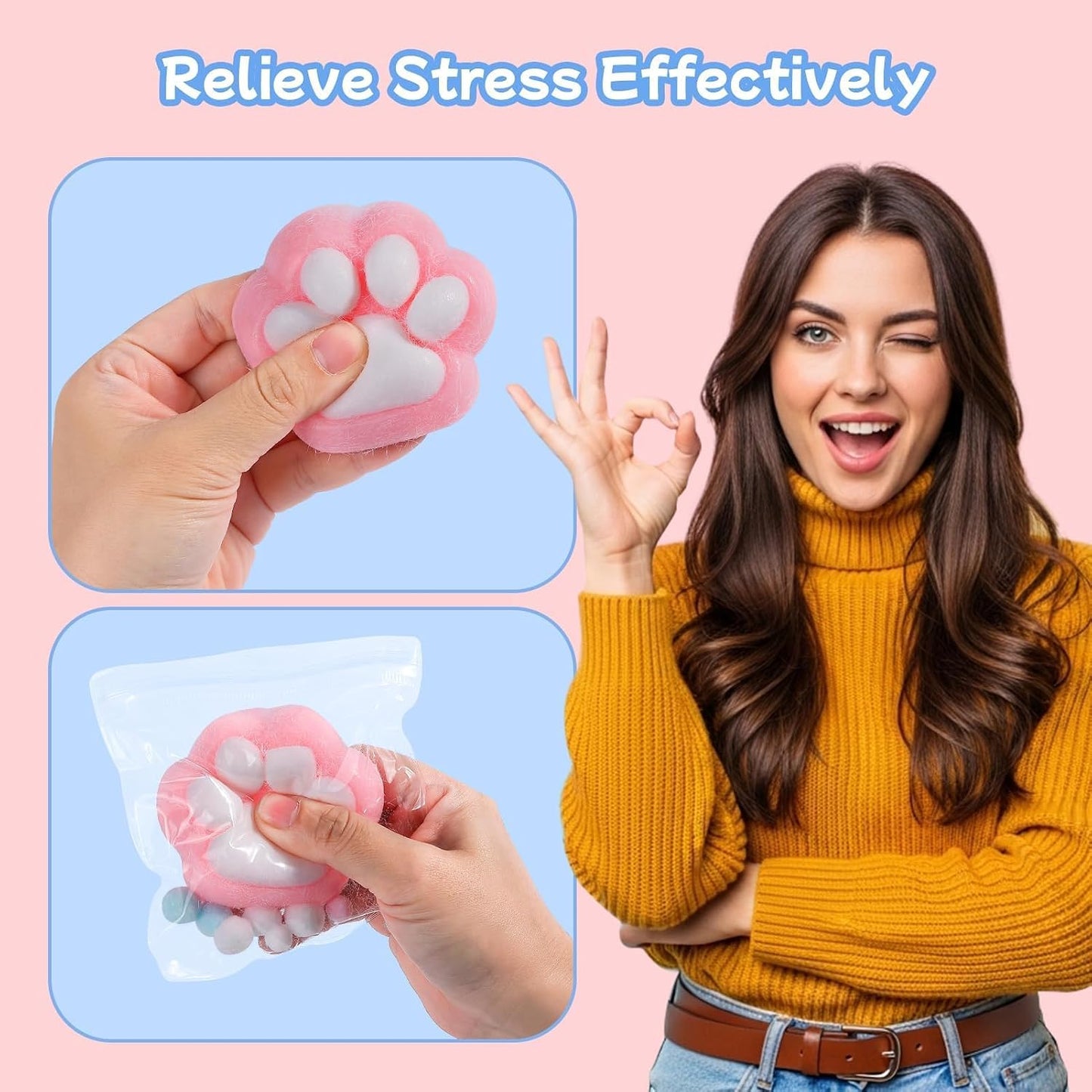 Taba Squishy Kit, Taba Squishy Making Kit for with Gift, 18Oz 1:1 AB Ratio Epoxy Resin Mix, Taba Squishes Mold for Making Your Own Squishies, Taba Squishes Pack for Stress Relief