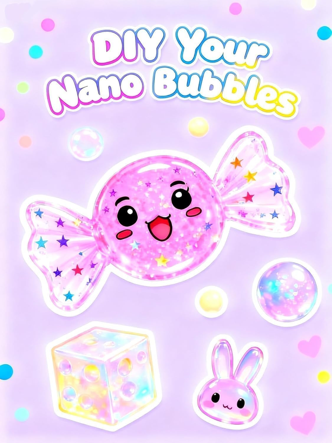 Nano Tape Bubble Kit for Kids, DIY Squishy Stress Ball Making Maker Kit, Birthday Gifts for 4 5 6 7 8 9 10 11 12 Year Old Girls Girl Grandkids, Kids Toys for Girls 4-6 6-8 7-8 8-10 10-12