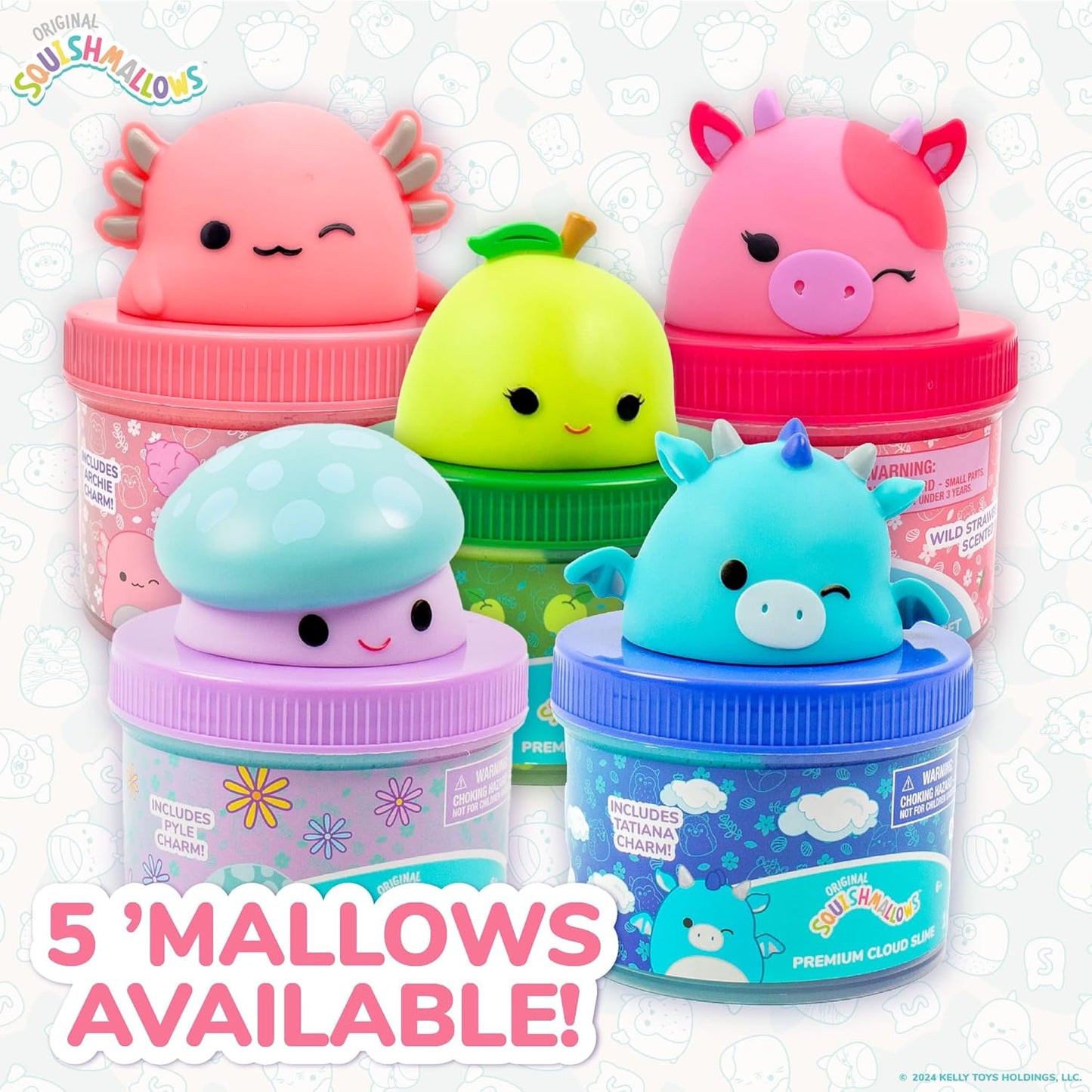 Original  Premium Cloud Slime, 3-Pack, 9 Add Ins, 8 Oz.